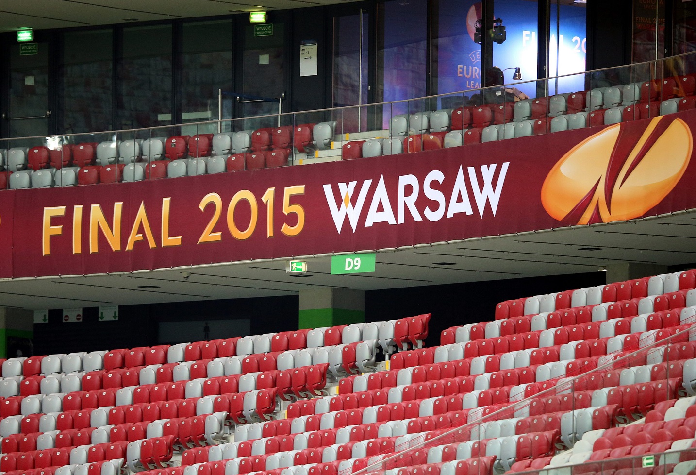 epa04769005 The National Stadium in Warsaw, Poland, 26 May 2015. FC Dnipro Dnipropetrovsk will face Sevilla FC in the 2015 UEFA Europa League final at the National Stadium on 27 May 2015.  PAP/Leszek Szymanski